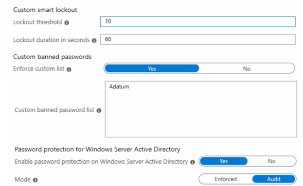 Microsoft AZ-500 image Question 157 128102 11212024233658000000