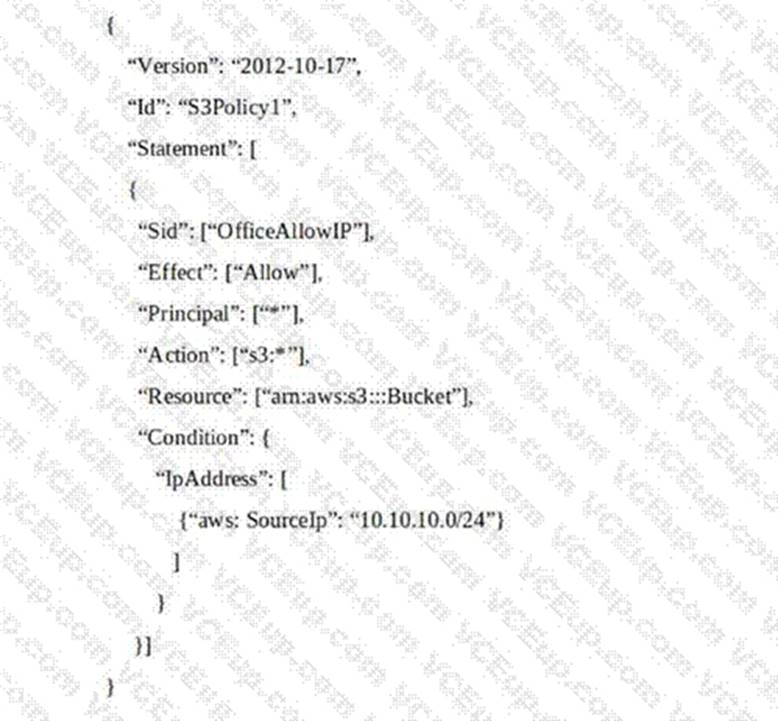 Amazon SCS-C01 image Question 188 7306 09162024005923000000