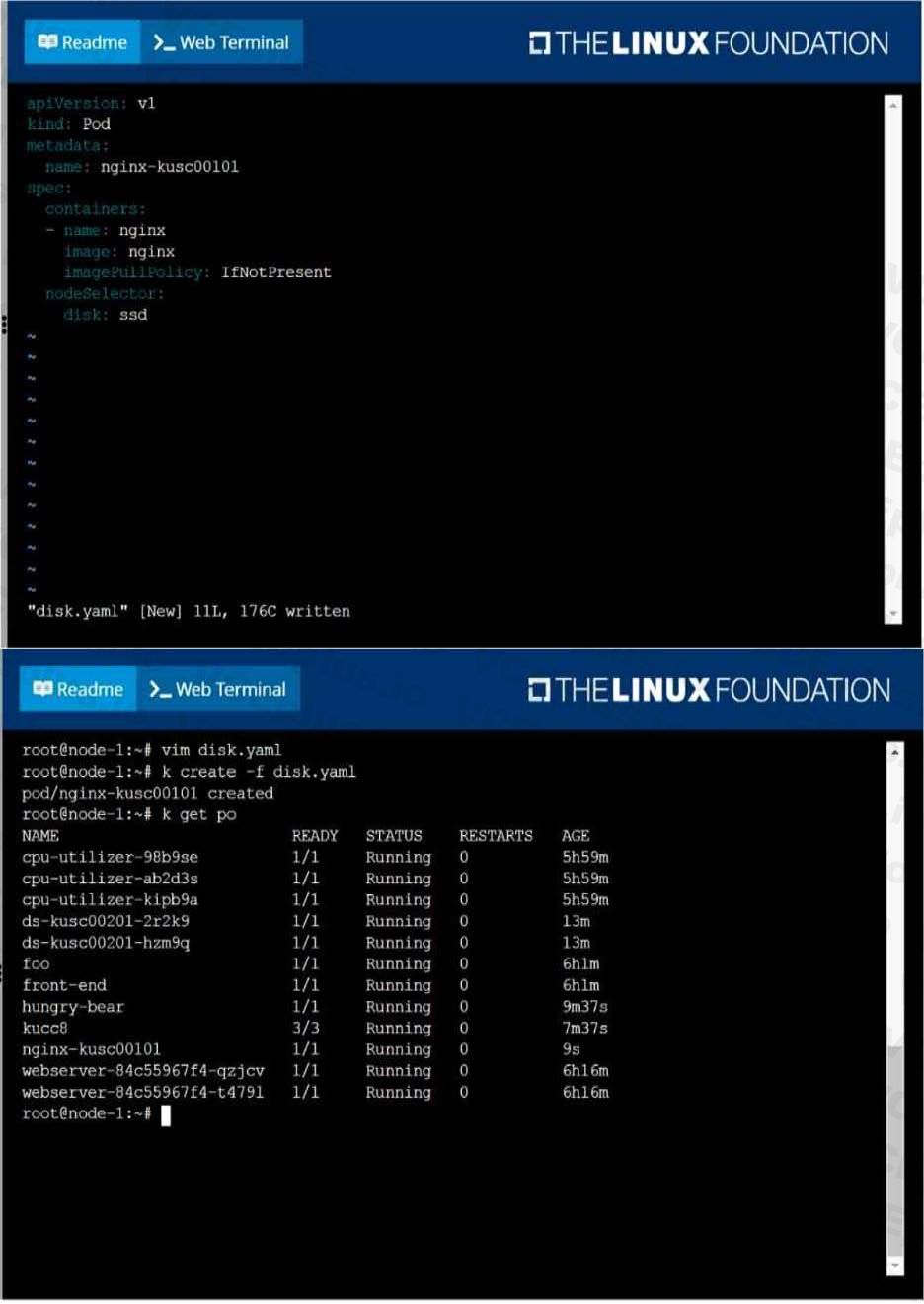 Linux Foundation CKA image Question 6 explanation 51385 09182024211423000000
