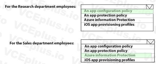 Microsoft MD-102 image answer Question 16 103612 10052024010409000