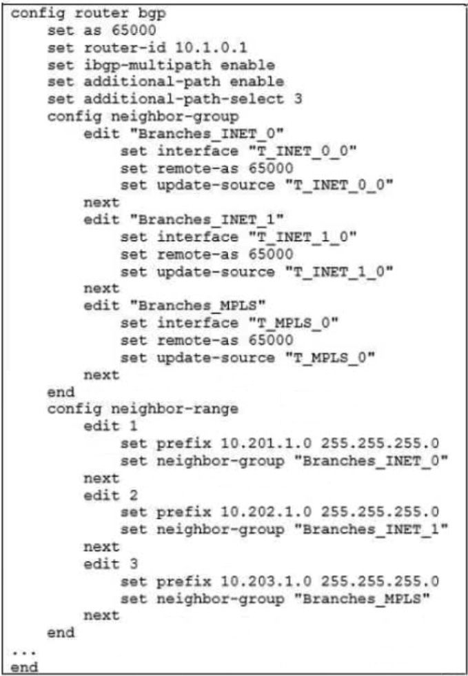 Fortinet NSE7_SDW-7.2 image Question 74 27274 09182024190937000000