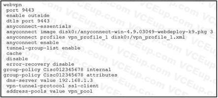 Cisco 300-730 image Question 65 114583 10102024232758000000