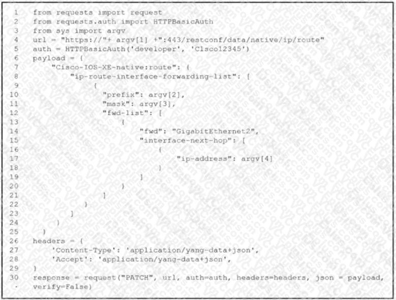 Cisco 200-901 image Question 203 110678 10072024004843000000