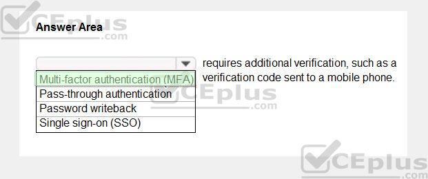 Microsoft SC-900 image answer Question 13 108660 10052024010936000