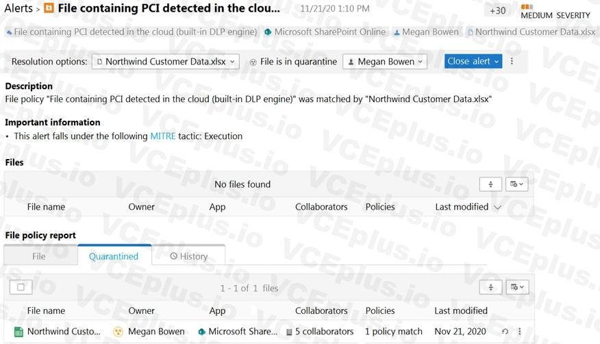 Microsoft SC-400 image Question 9 108363 10052024010922000000