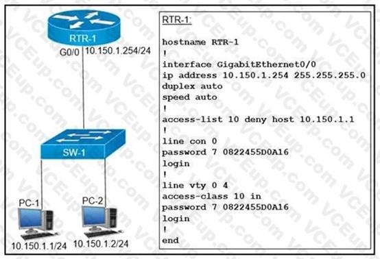 Cisco 200-301 image Question 260 109768 10072024004420000000