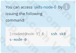 Linux Foundation CKAD image Question 17 51463 09182024212430000000