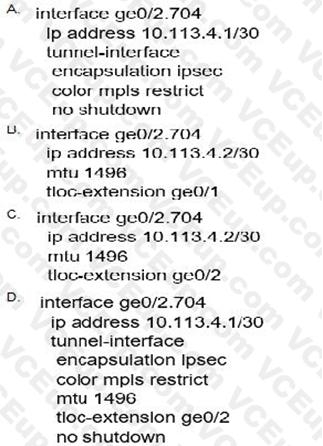 Cisco 300-415 image Question 42 111558 10072024005440000000