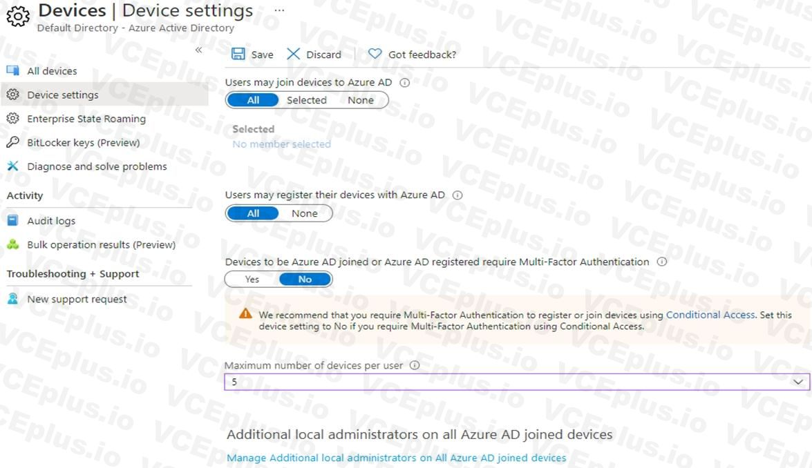Microsoft SC-300 image Question 102 108194 10052024010905000000