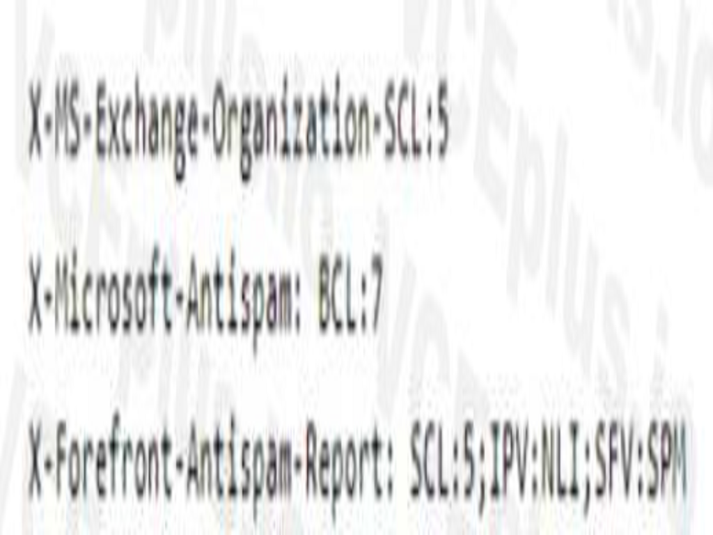 Microsoft MS-203 image Question 80 104632 10052024010522000000