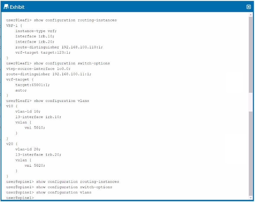 Juniper JN0-683 image Question 59 51373 09182024211359000000