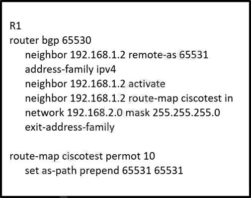 Cisco 300-510 image Question 119 63879133849701665025305