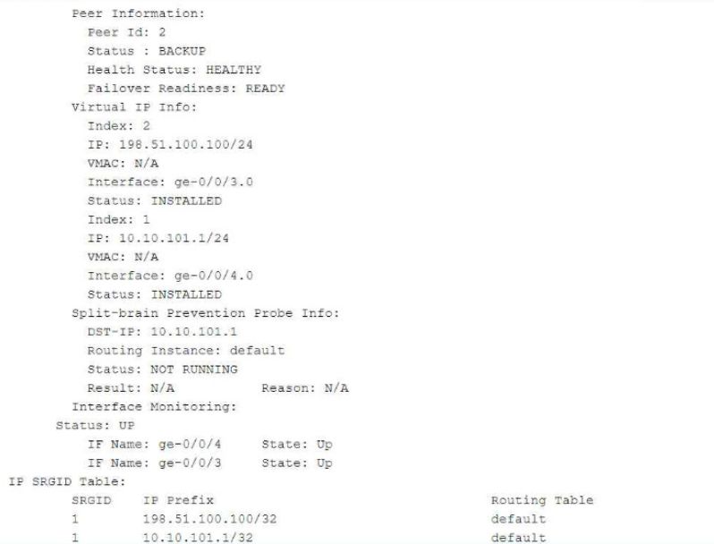 Juniper JN0-637 image Question 29 124746 11012024014440000000