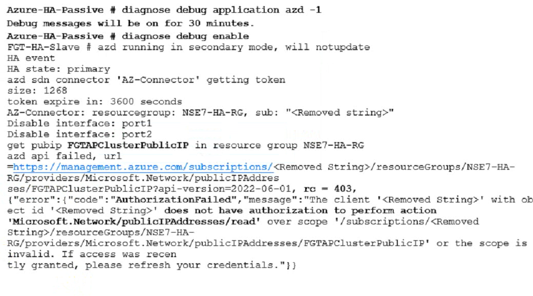 Fortinet NSE7_PBC-7.2 image Question 22 27163 09182024190825000000