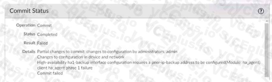 Palo Alto Networks PCNSE image Question 170 54407 09232024001219000000