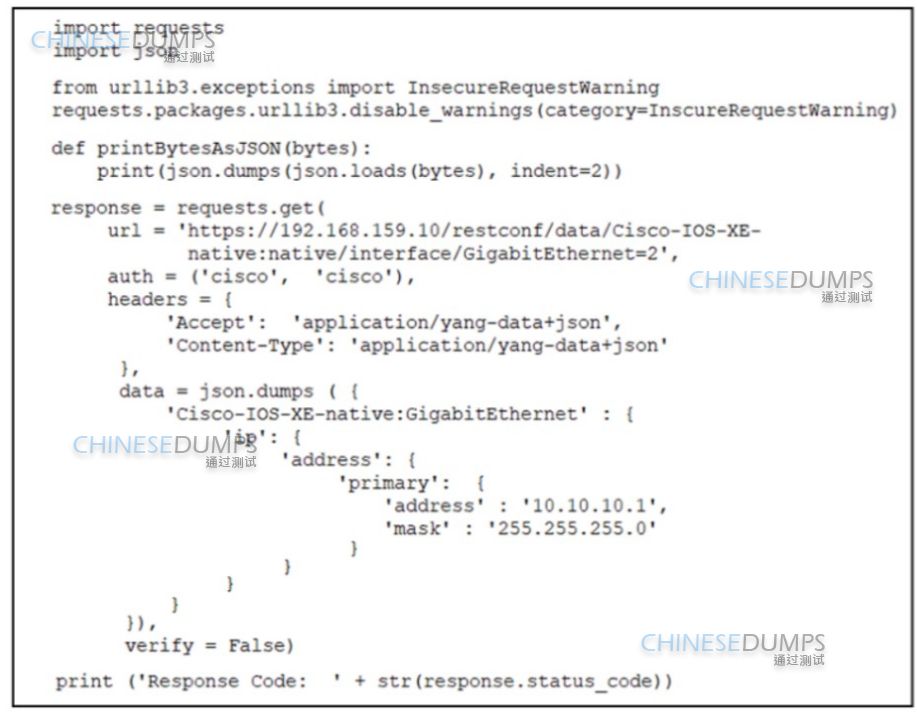 Cisco 350-401 image Question 863 116162 10102024232944000000