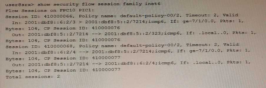 Juniper JN0-636 image Question 49 50936 09182024211303000000
