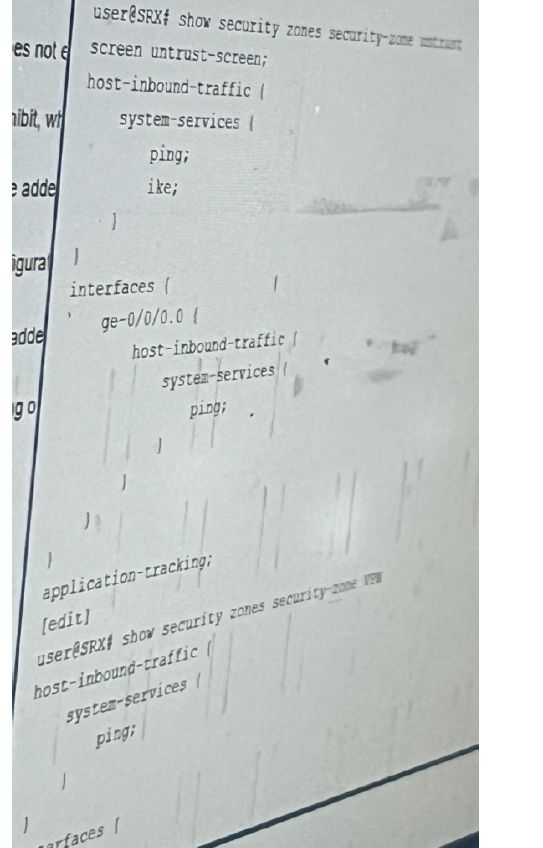 Juniper JN0-637 image Question 108 124825 11012024014440000000