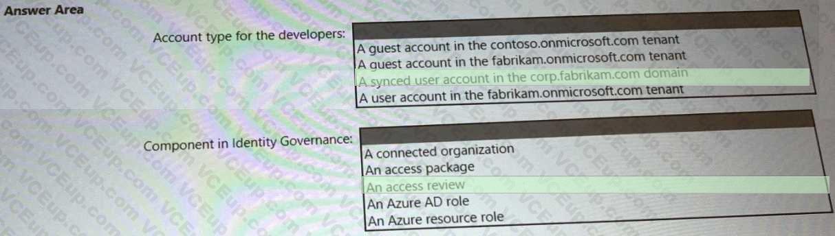 Microsoft SC-100 image answer Question 6 107598 10052024010833000