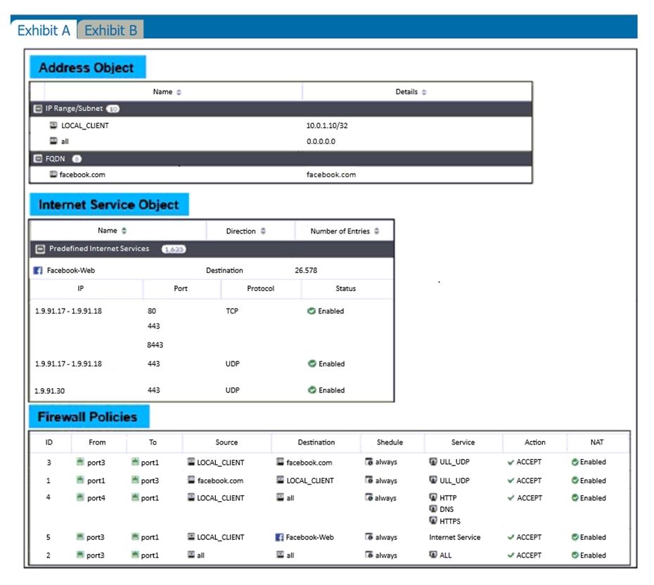 Fortinet NSE4_FGT-7.2 image Question 131 26204 09182024185939000000