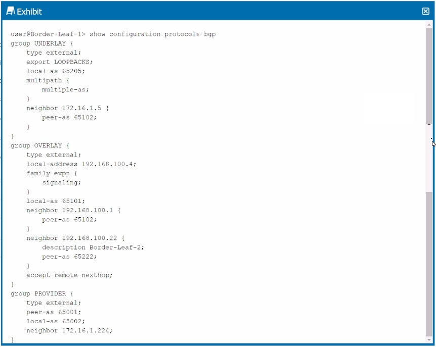 Juniper JN0-683 image Question 19 51333 09182024211359000000