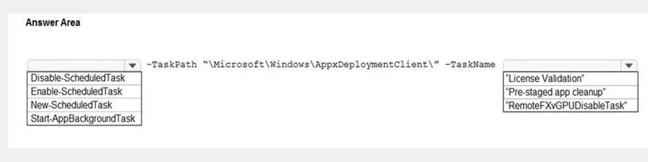 Microsoft AZ-140 image Question 11 90808 10022024021019000