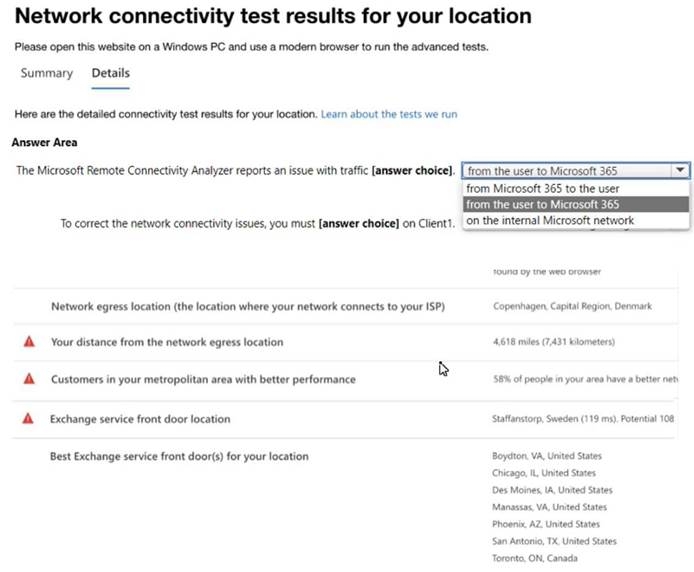 Microsoft MS-203 image Question 93 104645 10052024010522000000