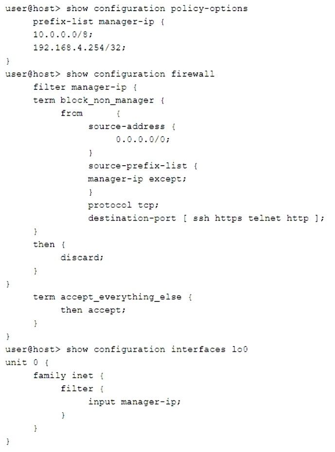 Juniper JN0-335 image Question 14 50512 09182024211155000000
