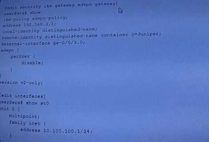 Juniper JN0-636 image Question 86 50973 09182024211303000000