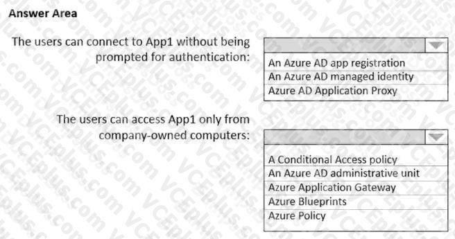 Microsoft AZ-305 image Question 55 86559 10022024015024000