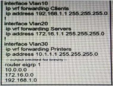 Cisco 350-401 image Question 229 115528 10102024232942000000