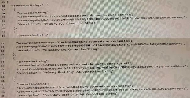 Microsoft DP-420 image Question 71 90203 10022024015919000000