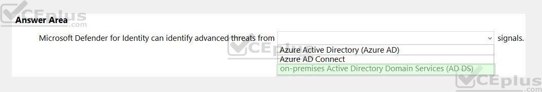 Microsoft SC-900 image answer Question 16 108663 10052024010936000