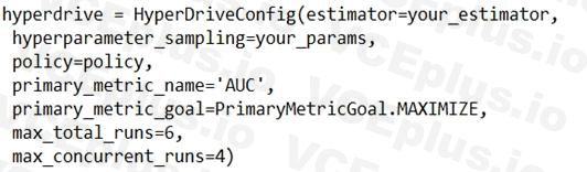 Microsoft DP-100 image Question 58 63882177402036194060773