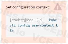 Linux Foundation CKA image Question 54 51433 09182024211423000000