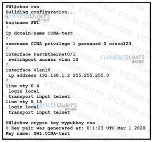 Cisco 200-301 image Question 685 110193 10072024004421000000