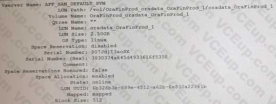 Network Appliance NS0-520 image Question 140 79537 09232024011723000000