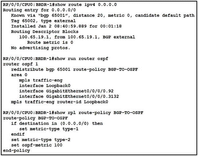 Cisco 350-501 image Question 223 116505 10102024233011000000