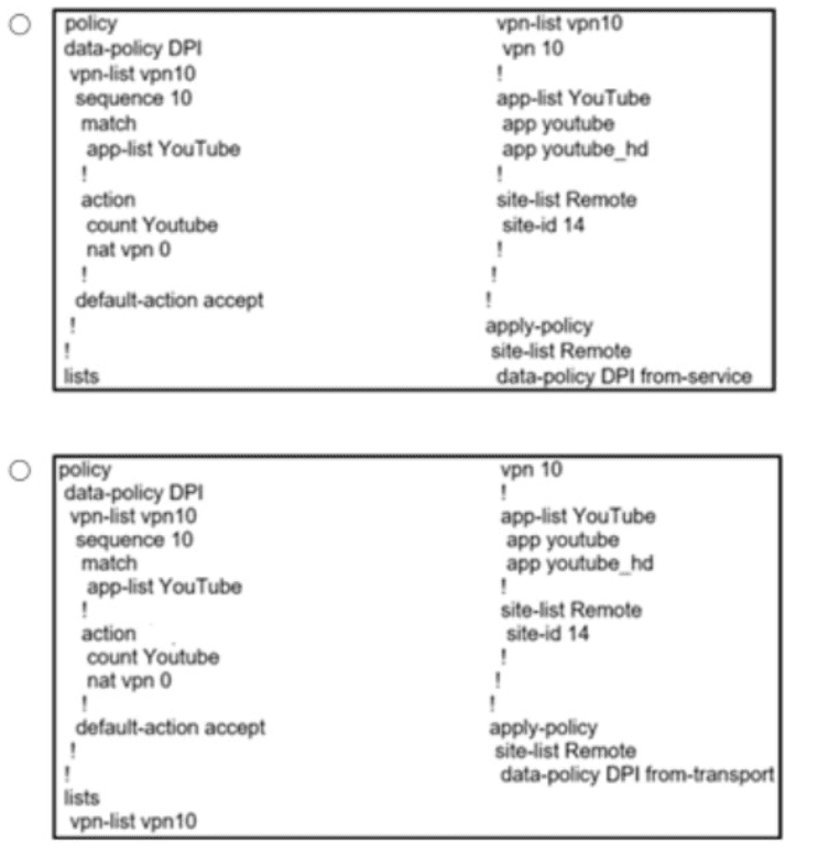 Cisco 300-415 image Question 4 63882419418763739785172