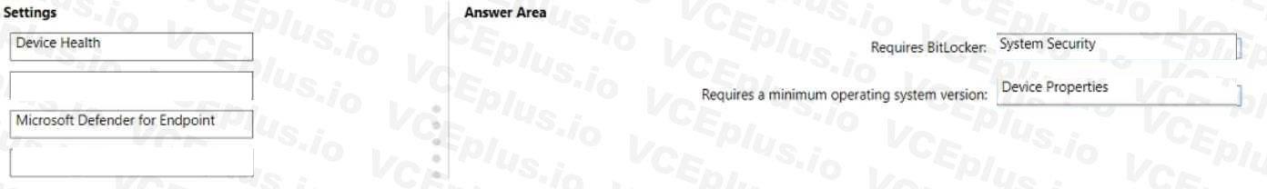 Microsoft MD-102 image answer Question 62 103658 10052024010409000