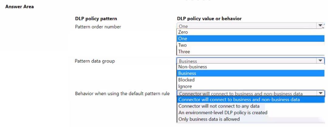 Microsoft PL-500 image Question 27 106960 10052024010751000