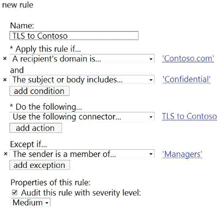 Microsoft MS-203 image Question 18 104416 10052024010522000000