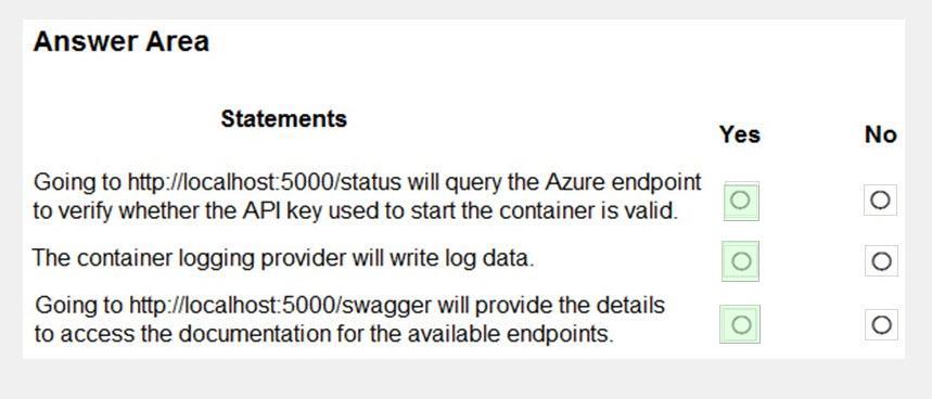 Microsoft AI-102 image answer Question 61 83991 09262024054204000