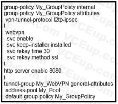 Cisco 300-730 image Question 113 114631 10102024232758000000