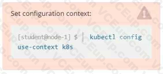 Linux Foundation CKAD image Question 11 51457 09182024212430000000