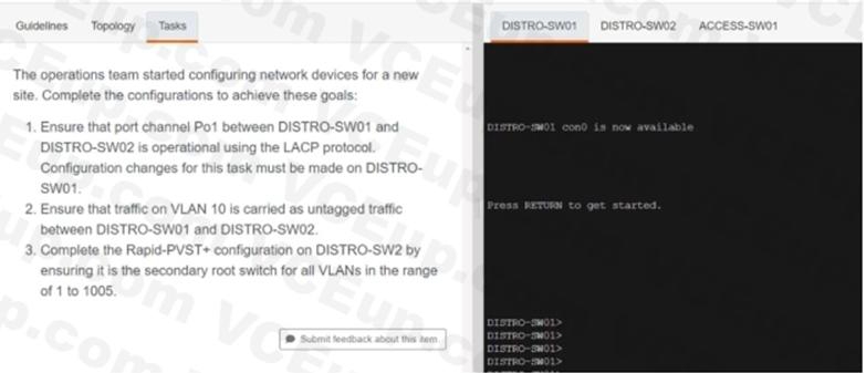 Cisco 350-401 image Question 712 116011 10102024232943000000