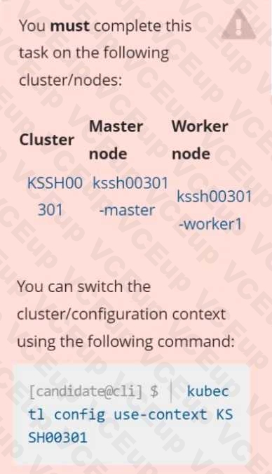 Linux Foundation CKS image Question 8 51486 09182024213140000000
