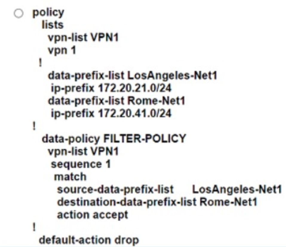 Cisco 300-415 image Question 338 111854 10072024005822000000