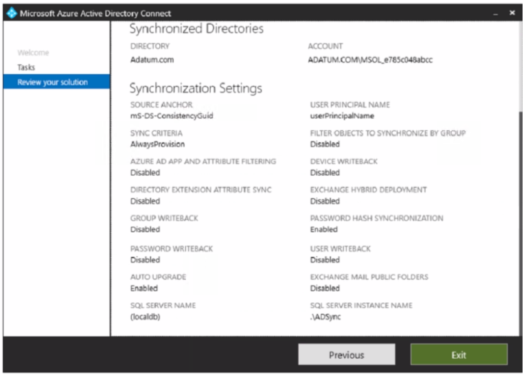 Microsoft MS-102 image Question 365 104301 10052024010458000000