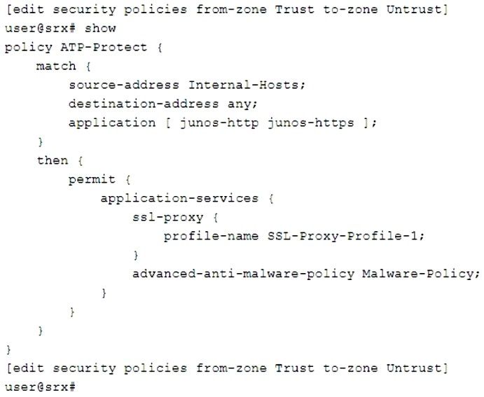 Juniper JN0-335 image Question 94 50592 09182024211155000000